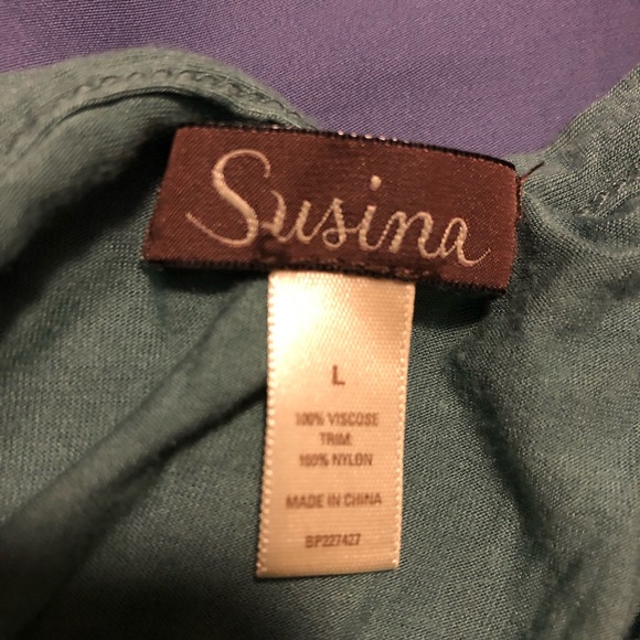 Beautiful Green Tank Size Large - Picture 7 of 7